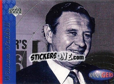 Sticker William Waddell - Glasgow Rangers FC 1997-1998 - Upper Deck