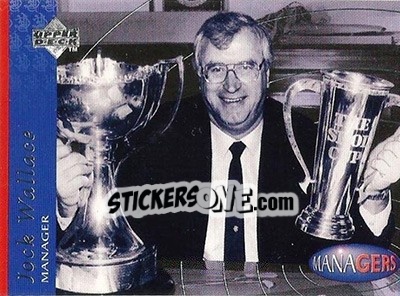 Sticker Jock Wallace - Glasgow Rangers FC 1997-1998 n. 43 - Upper Deck
