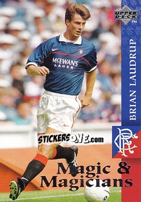Sticker Brian Laudrup - Glasgow Rangers FC 1997-1998 n. 48 - Upper Deck