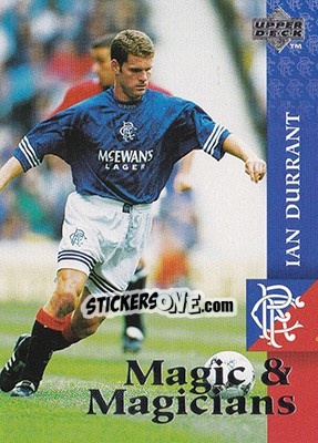 Sticker Ian Durrant - Glasgow Rangers FC 1997-1998 - Upper Deck