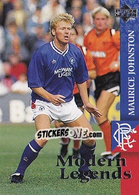 Sticker Maurice Johnston - Glasgow Rangers FC 1997-1998 n. 63 - Upper Deck