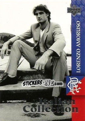 Sticker Lorenzo Amoruso - Glasgow Rangers FC 1997-1998 - Upper Deck