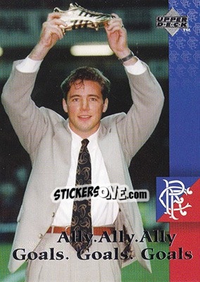 Sticker Ally McCoist - Glasgow Rangers FC 1997-1998 n. 72 - Upper Deck