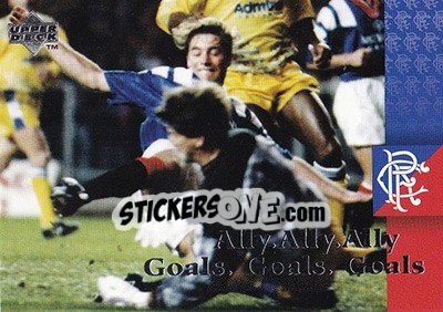 Sticker Ally McCoist - Glasgow Rangers FC 1997-1998 n. 73 - Upper Deck
