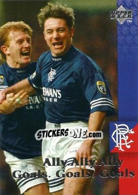 Sticker Ally McCoist - Glasgow Rangers FC 1997-1998 n. 74 - Upper Deck