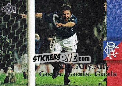 Sticker Ally McCoist - Glasgow Rangers FC 1997-1998 - Upper Deck