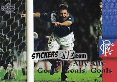 Sticker Ally McCoist - Glasgow Rangers FC 1997-1998 n. 75 - Upper Deck
