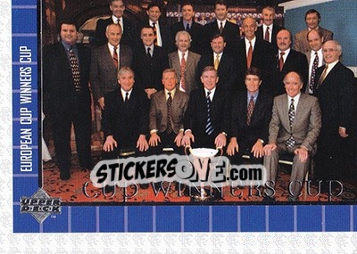 Sticker European Cup - Glasgow Rangers FC 1997-1998 - Upper Deck