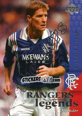 Cromo Richard Gough - Glasgow Rangers FC 1997-1998 n. 83 - Upper Deck
