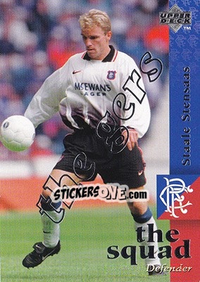 Sticker Stale Stensaas - Glasgow Rangers FC 1997-1998 - Upper Deck