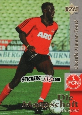 Sticker Cheriffe Maman-Toure - FC Nurnberg 1997 n. 15 - Upper Deck