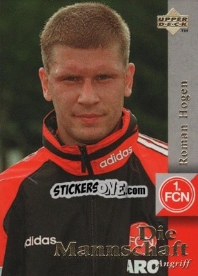 Cromo Roman Hogen - FC Nurnberg 1997 - Upper Deck