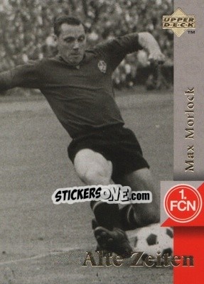 Sticker Max Morlock - FC Nurnberg 1997 - Upper Deck