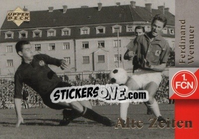 Sticker Ferdinand Wenauer - FC Nurnberg 1997 - Upper Deck