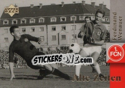Sticker Ferdinand Wenauer - FC Nurnberg 1997 n. 33 - Upper Deck