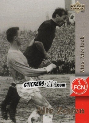 Sticker Max Morlock - FC Nurnberg 1997 - Upper Deck