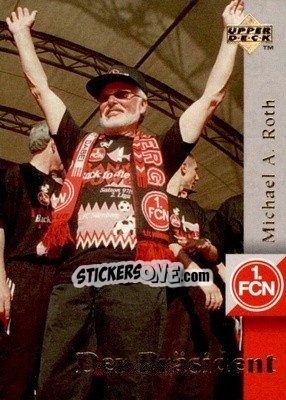 Sticker Michael A. Roth - FC Nurnberg 1997 n. 38 - Upper Deck