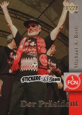 Sticker Michael A. Roth - FC Nurnberg 1997 n. 38e - Upper Deck