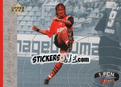 Cromo Thomas Ziemer - FC Nurnberg 1997 - Upper Deck