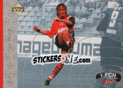 Sticker Thomas Ziemer - FC Nurnberg 1997 n. 42 - Upper Deck