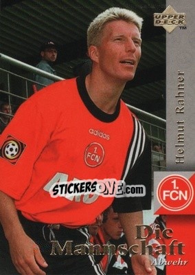 Sticker Helmut Rahner - FC Nurnberg 1997 - Upper Deck