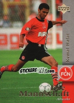 Sticker Kemal Halat - FC Nurnberg 1997 - Upper Deck