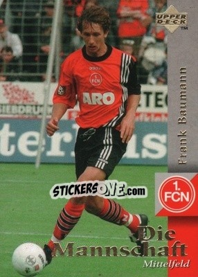 Sticker Frank Baumann - FC Nurnberg 1997 - Upper Deck