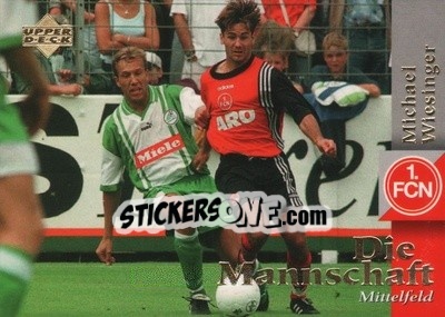 Cromo Michael Wiesinger - FC Nurnberg 1997 - Upper Deck