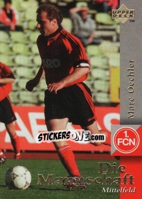 Sticker Marc Oechler - FC Nurnberg 1997 - Upper Deck