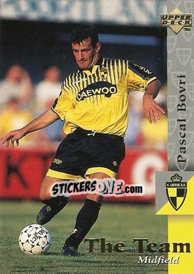 Sticker Pascal Bovri - K. Lierse S.K. 1997 n. 7 - Upper Deck