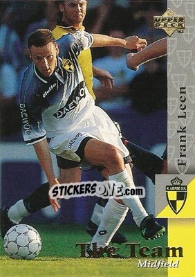 Sticker Frank Leen - K. Lierse S.K. 1997 - Upper Deck