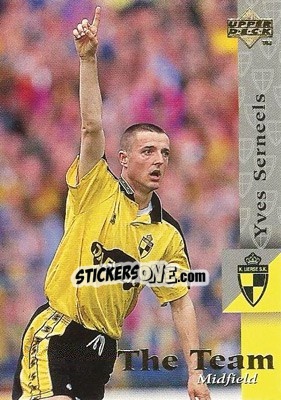 Cromo Yves Serneels - K. Lierse S.K. 1997 n. 9 - Upper Deck