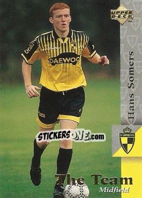 Sticker Hans Somers - K. Lierse S.K. 1997 n. 10 - Upper Deck