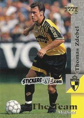 Figurina Thomas Zdebel - K. Lierse S.K. 1997 - Upper Deck