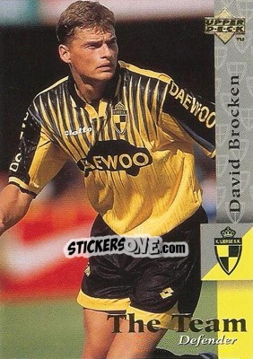 Cromo David Brocken - K. Lierse S.K. 1997 - Upper Deck