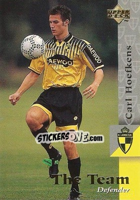 Sticker Carl Hoefkens - K. Lierse S.K. 1997 n. 17 - Upper Deck