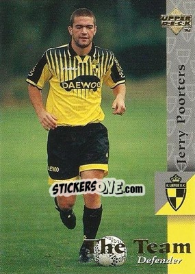 Cromo Jerry Poorters - K. Lierse S.K. 1997 - Upper Deck