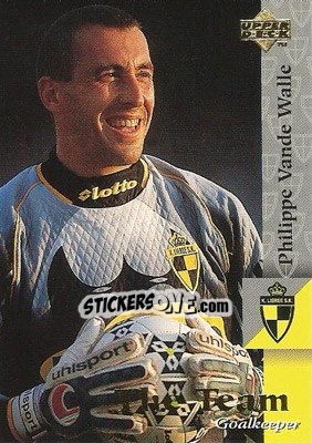 Figurina Philippe van de Walle - K. Lierse S.K. 1997 n. 21 - Upper Deck