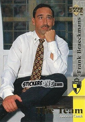 Cromo Frank Braeckmans - K. Lierse S.K. 1997 - Upper Deck