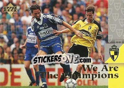 Sticker Celebration - K. Lierse S.K. 1997 - Upper Deck