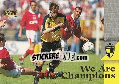 Sticker Celebration - K. Lierse S.K. 1997 - Upper Deck