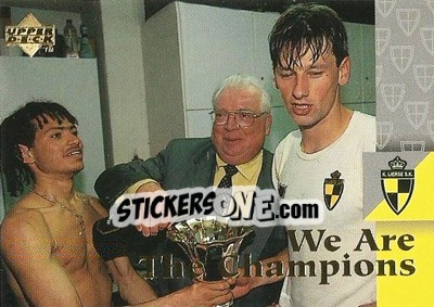 Sticker Celebration - K. Lierse S.K. 1997 - Upper Deck