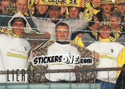 Sticker Fans - K. Lierse S.K. 1997 - Upper Deck