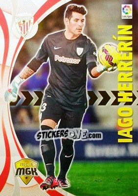 Sticker Iago Herrerín - Liga BBVA 2015-2016. Megacracks n. 4 - Panini