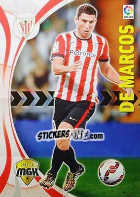 Sticker De Marcos - Liga BBVA 2015-2016. Megacracks - Panini