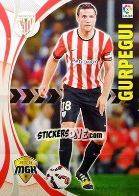 Sticker Gurpegui - Liga BBVA 2015-2016. Megacracks n. 7 - Panini