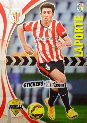 Sticker Laporte - Liga BBVA 2015-2016. Megacracks n. 9 - Panini