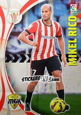Sticker Mikel Rico - Liga BBVA 2015-2016. Megacracks n. 12 - Panini