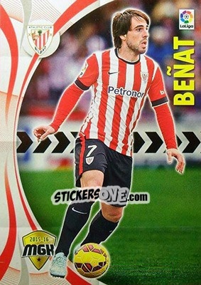 Sticker Beñat - Liga BBVA 2015-2016. Megacracks - Panini