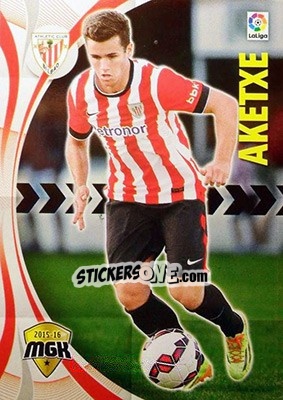 Figurina Aketxe - Liga BBVA 2015-2016. Megacracks - Panini